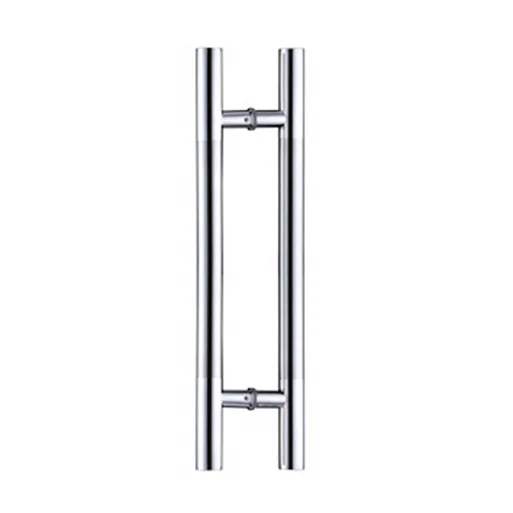 Commercial tempered glass door handle