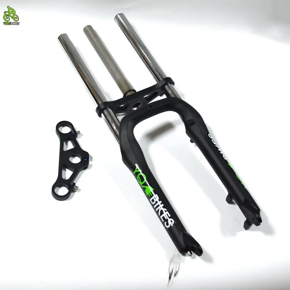 High-end Bicycle Parts Inverted Front Fork Fat E Bike DIY Assembly Ebike Fork Fit 20 inch MTB Suspension Fork