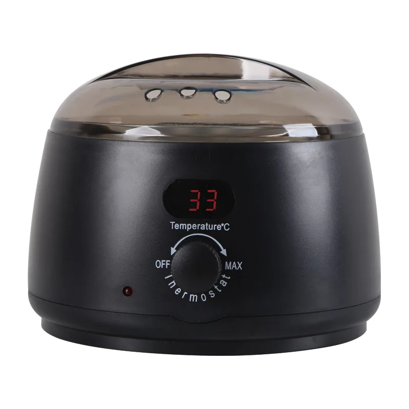 Набор для депиляции воском, набор из 4 твердых восковых бобов для безболезненного удаления волос с цифровым дисплеем, прост в использовании