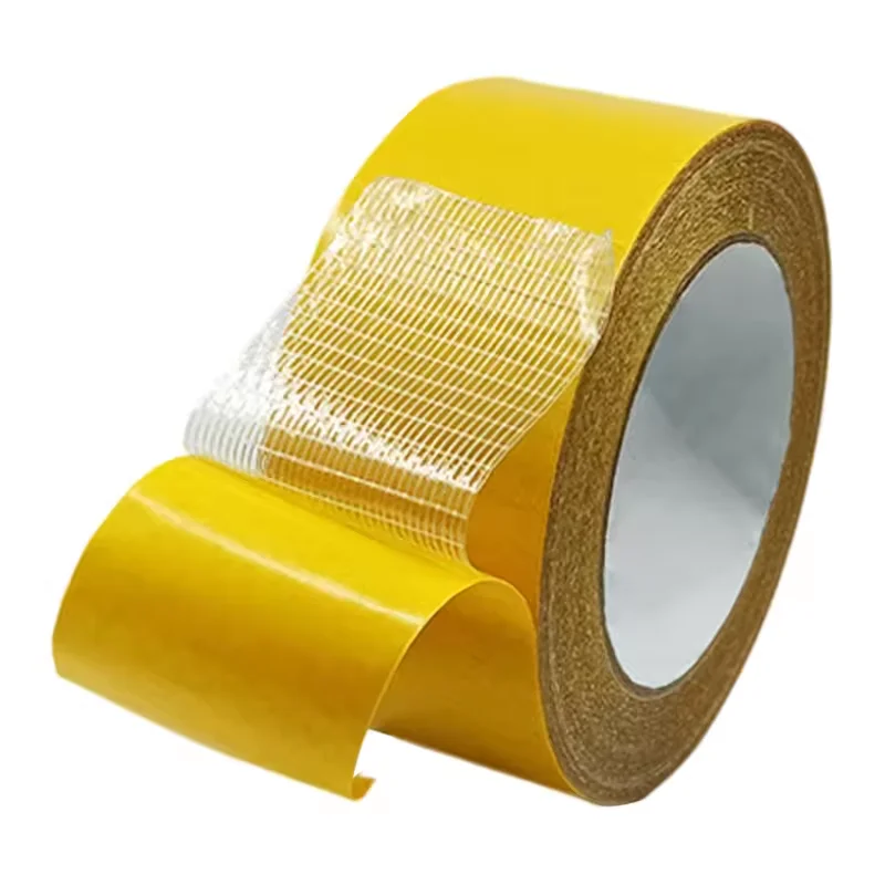 Fibreglass mesh double sided tape with extra strong adhesive for roof fixing