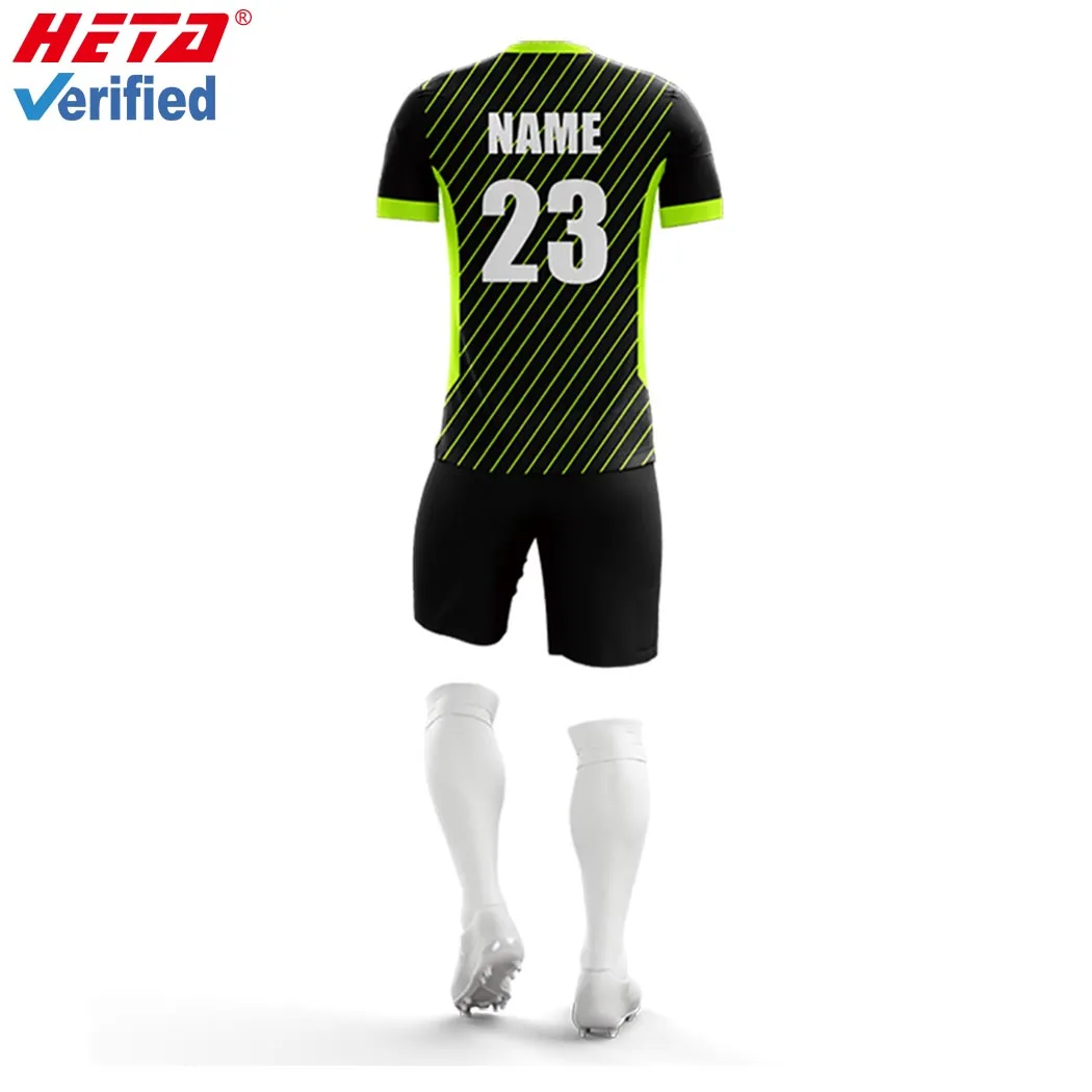13 years manufacturer high quality custom design sublimated sportswear soccer jersey set