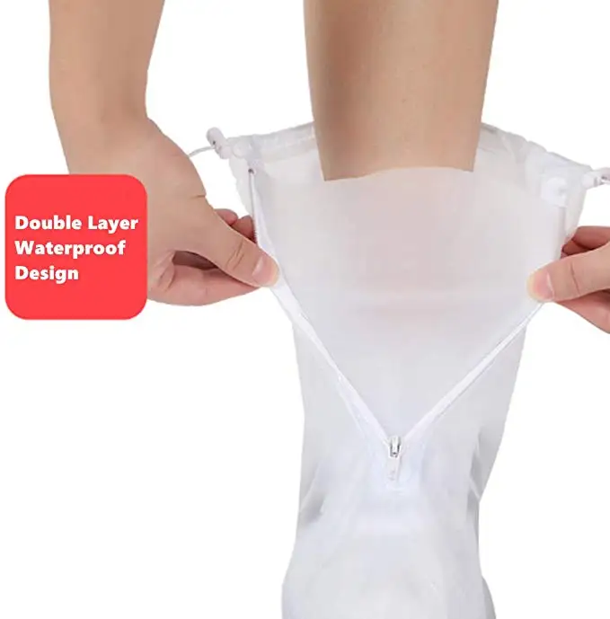 2020 new arrivals anti-skid PVC waterproof rain shoe cover, shoe cover rain boots