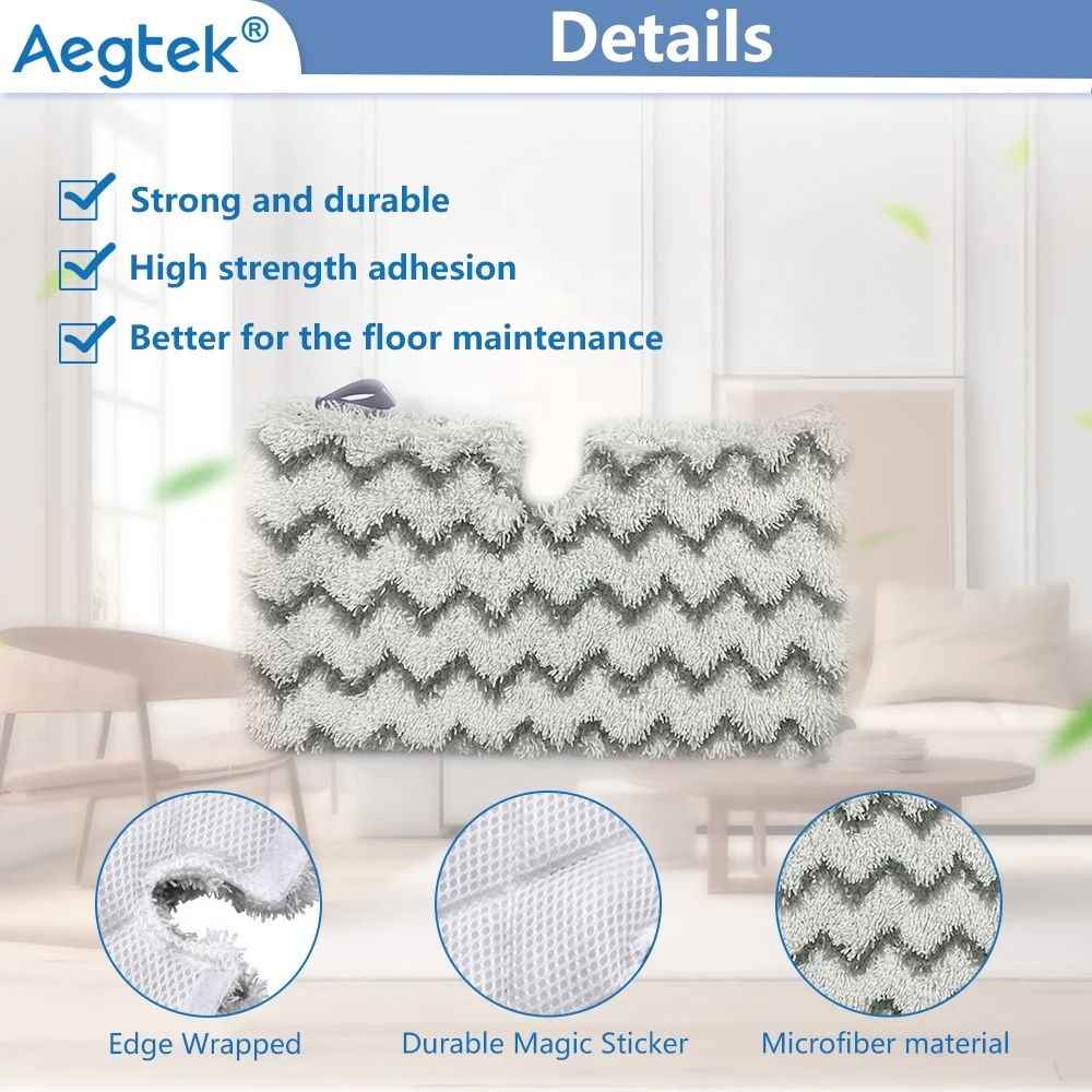 P186WJ Steam Mop and S3601J Dedicated Pads for Shark Vacuum Cleaner Manual/Electric/Battery Powered Household Replacement Parts