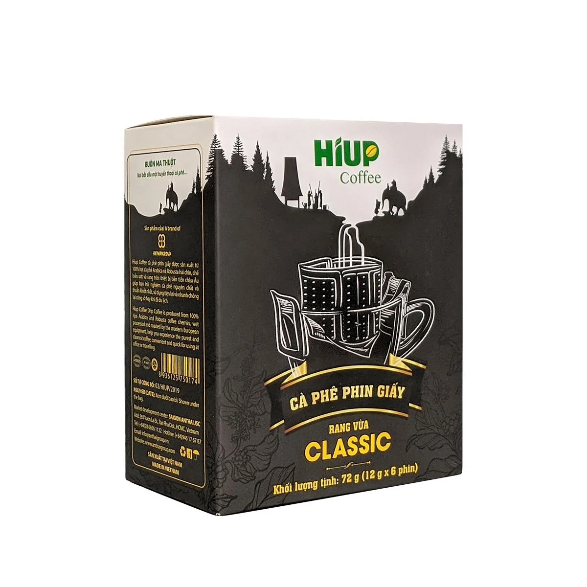 DRIP COFFEE PAPER HIUP BRANDNAME drip coffee packing