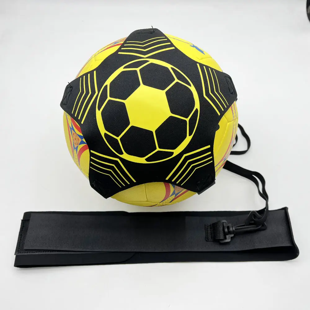 Adjustable Sport Equipment Training Soccer Practice Kick Trainer Football Control Skills Solo Training Belt for Kid