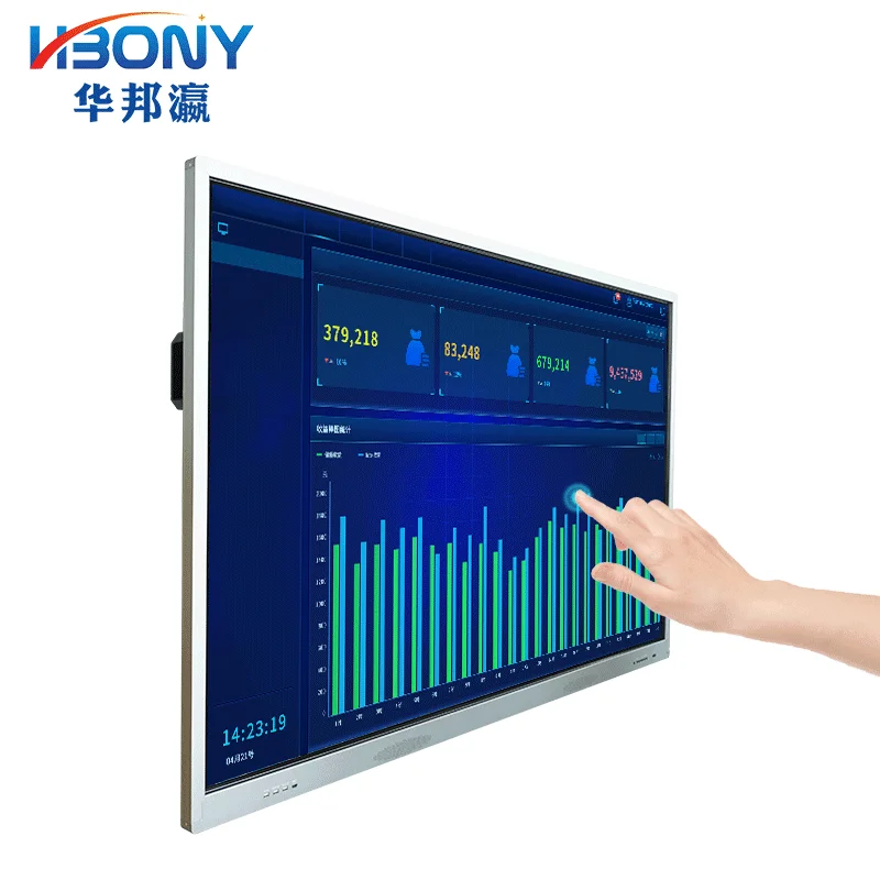 
China hot price of interactive electronic whiteboard LG gloview 3d touch interactive whiteboard digital board for class 