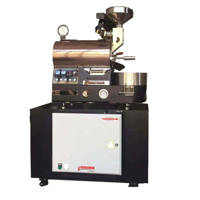 WK-1 1kg gas coffee roaster with food grade stainless steel drum coffee roaster for sale / electric coffee bean roaster