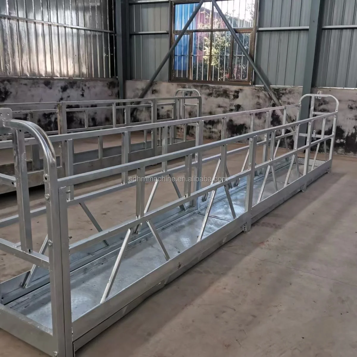 Zlp800 Zlp630 Zlp1000 Steel and Aluminium  Suspended Scaffold Work Platform Hanging Cradle