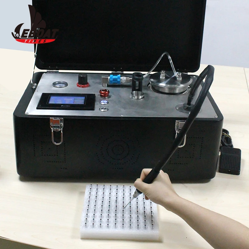 EboatTimes F1 micro dosing fully automatic ivd reagent tube filling machine