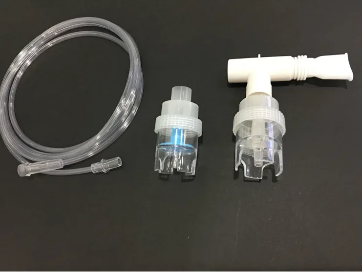 Hot sale Disposable Nebulizer kit (4 parts ) with mask, nebulizer bottle, 2m tubing and mouth piece, Size from XS to XL