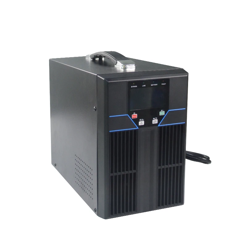 Great Quality Uninterrupted Power Supply 1kVA 800W UPS with LCD Display for Emergency Back up Power Supply