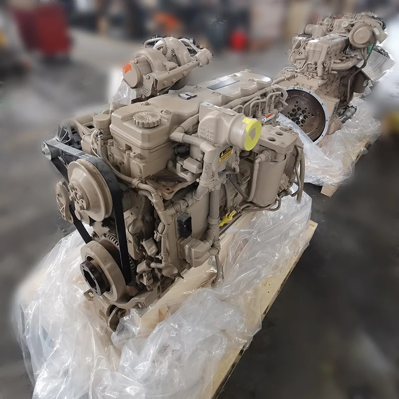 R210LC-9 Excavating Machinery Complete Engine 4 Stroke 6 Cylinders 220hp QSB6.7 CPL8610  Diesel Complete Engine Assy