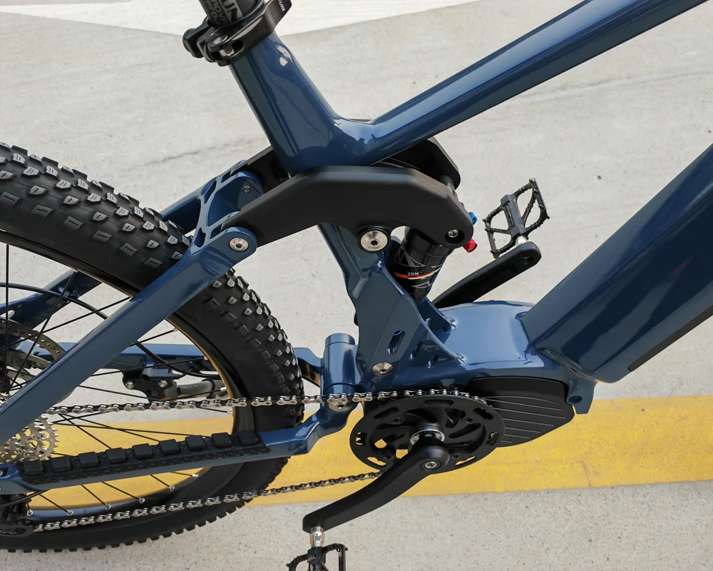 11 Speed 48V 15Ah Bafang OUKA M560 M620 19 Inch Electric Mountain Bike with High Capacity Central Motor Battery Made in China