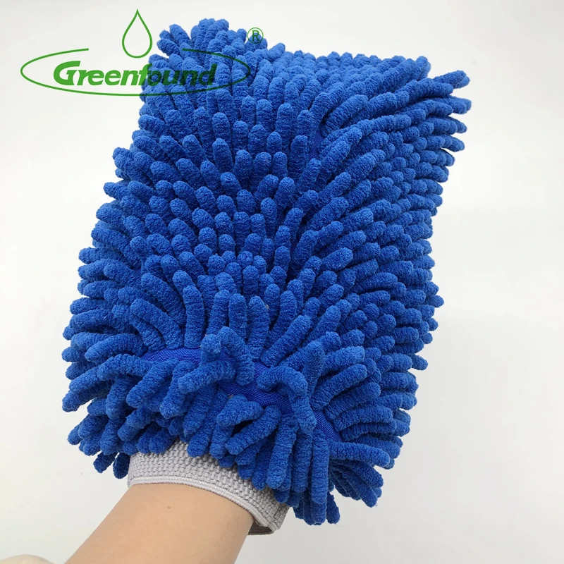 Lint-free Muti-purpose Microfiber Car Cleaning Mitt  Auto Washing  Gloves Mitts for  car