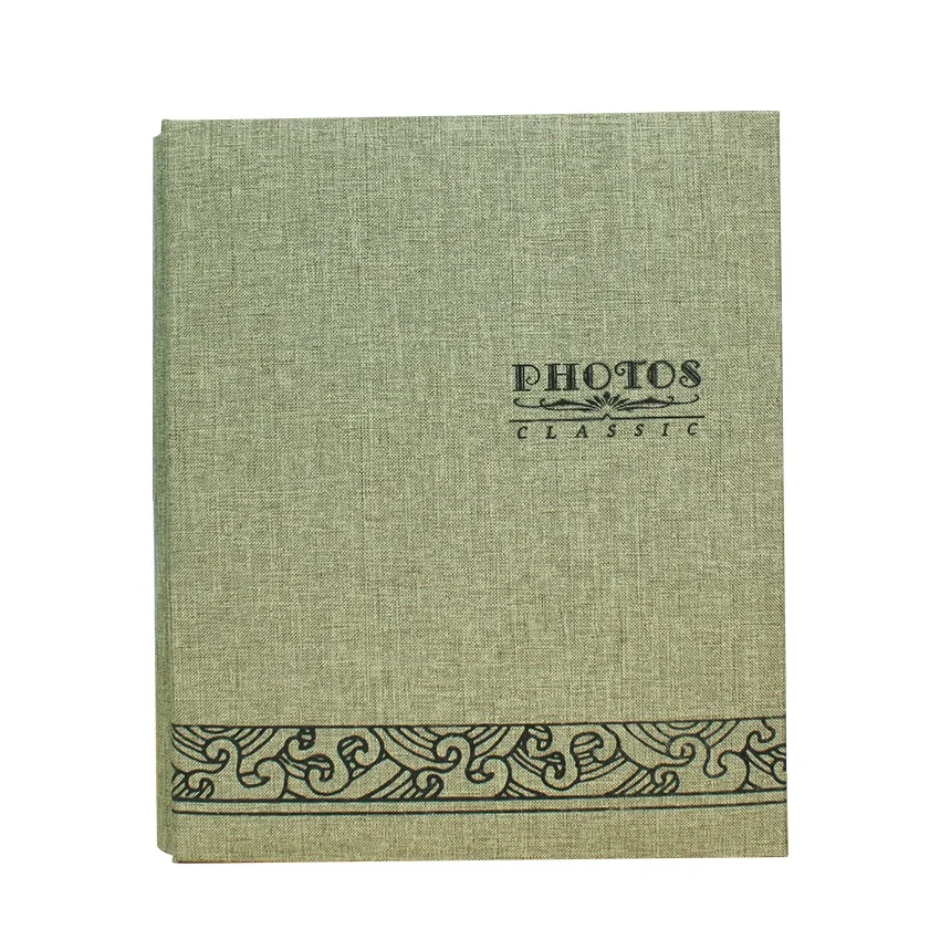 Guanmei 4R 4x6 PP pocket sheet Photo Album holding 160 photos Wholesale fabric cover wedding photo albums