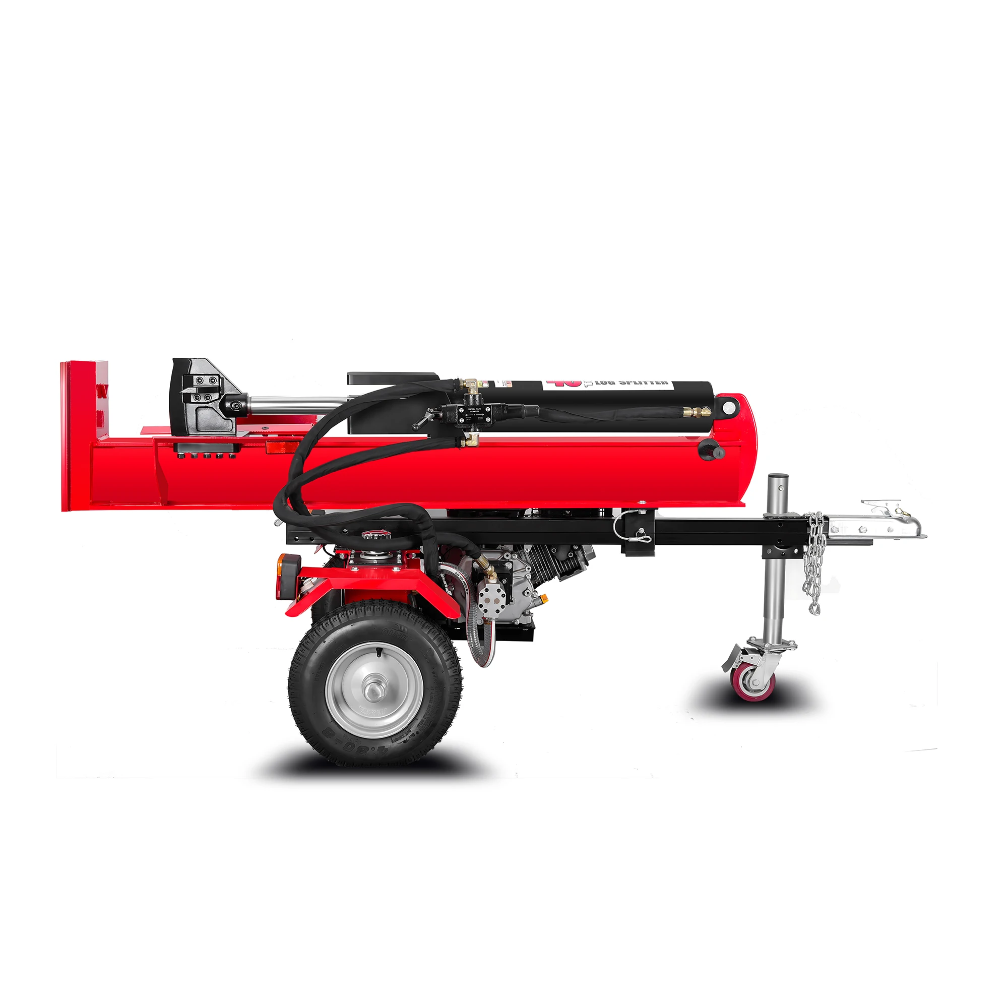 Super Durable 22T Log Saw Firewood Processor  Wood Log Splitter 7 HP Hydraulic Splitting Gasoline Log Splitting Machine
