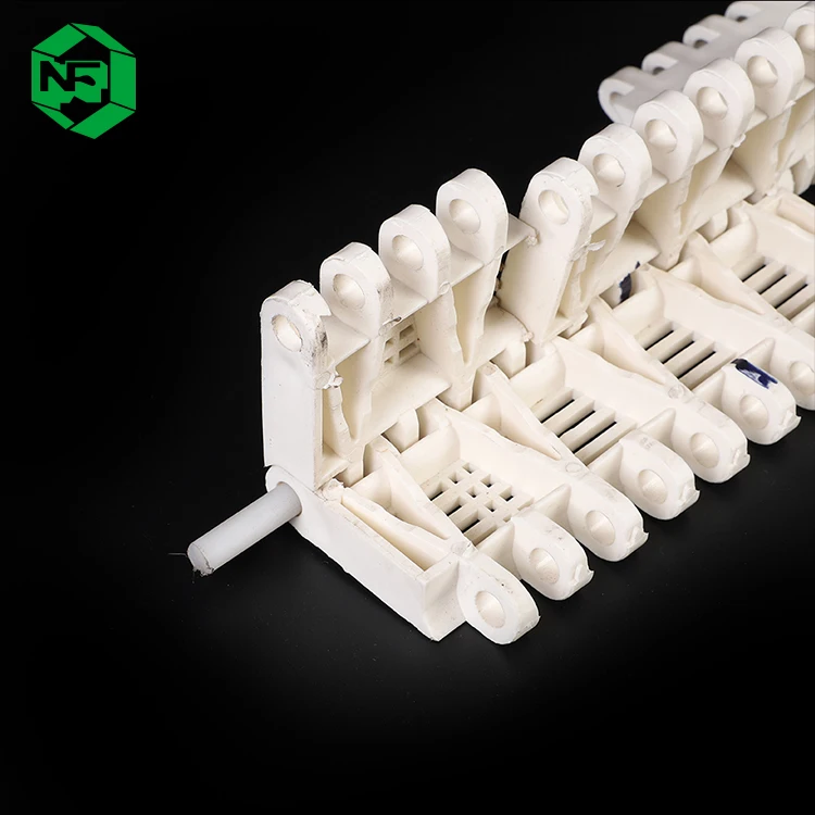 
Logistics transportation equipment industry plastic transmission chain plate safe non-toxic conveyor chain plate parts 