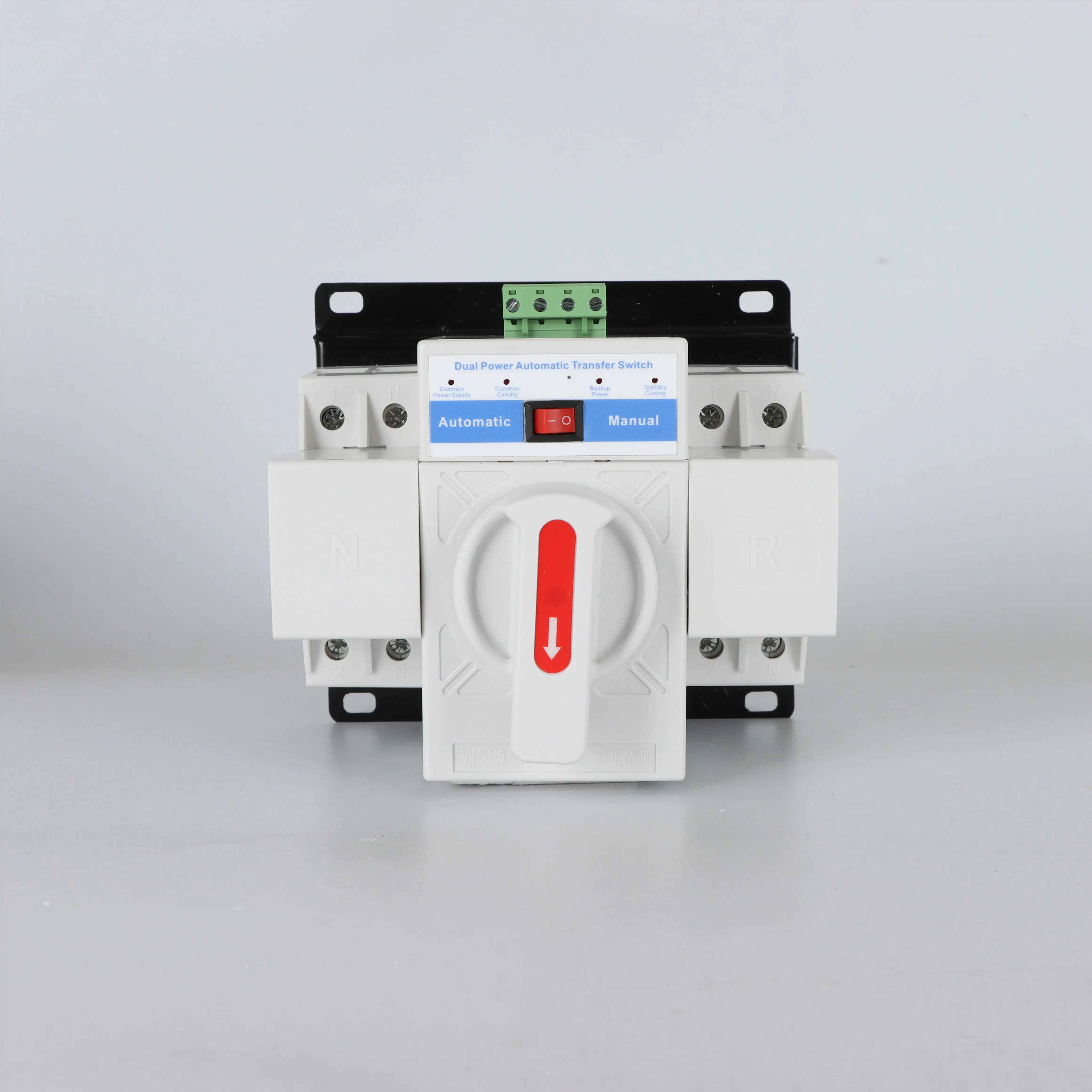 HONI 2P mini Dual power automatic transfer switch 63A AC230V AC690V Electrical Switch(with an instruction manual)