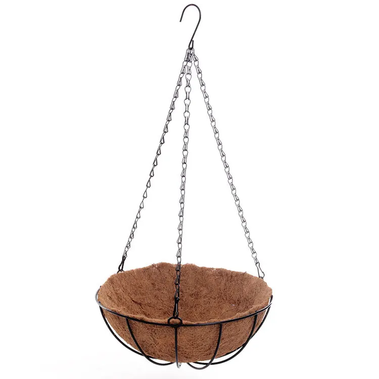 Coconut Fiber Wall-mounted Hanging Basket Flower Plant Basket