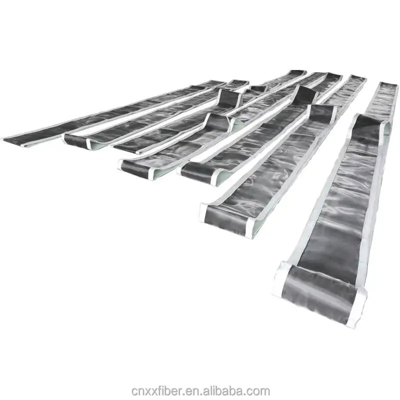 Heat Resistant Silicone rubber non-metallic fabric welding expansion flexible joint belt for Humidification Tower