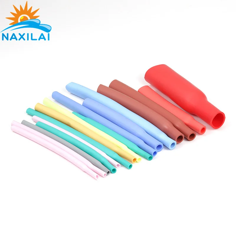 Naxilai Insulating Sleeve Double Wall Silicone Rubber Heat Shrink Tubing Shrinkable Tube With Glue Inside
