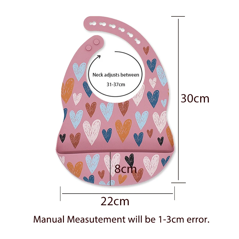 Custom New Printed Pattern Eco-friendly Waterproof Silicon baberos de silicona para bebes Silicone Baby Bibs