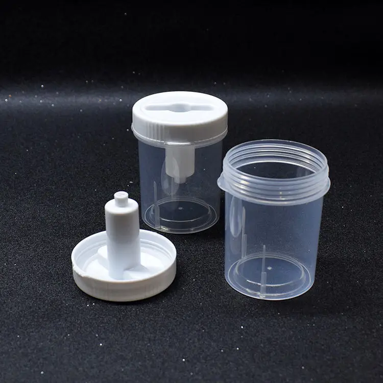 Factory 30ml 60ml pp Sterile Or Non Sterile Sample Cup With Screw Ccap Specimen Container