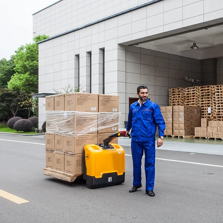 Xilin 1500kg 1.5ton 3300lbs capacity electric walkie pallet truck