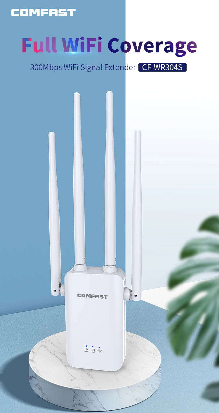 Full WiFi Coverage 5Ghz Wireless WiFi Repeater 300Mbps 1200Mbps 2.4GHz WiFi Wireless Signal Extender Routers Long Range Extender
