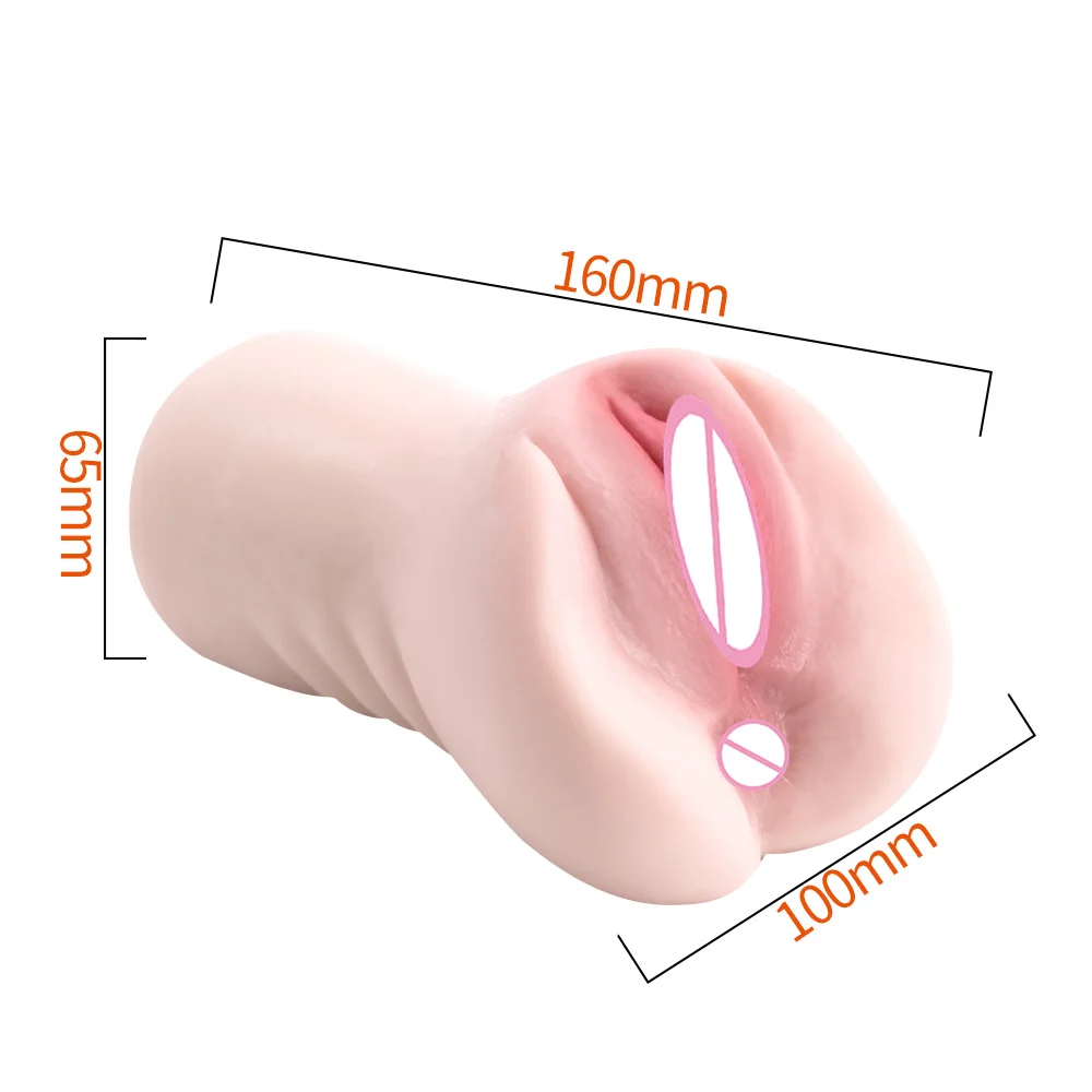 Realistic vagina anal masturbating for men masturbation dolls silicon pocket pussy masturbator toy vagina and ass male sex toys