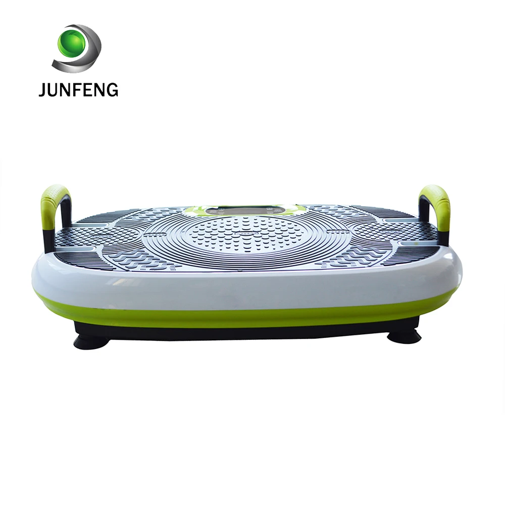 Fitness plate for crazy massage electric exercise machine