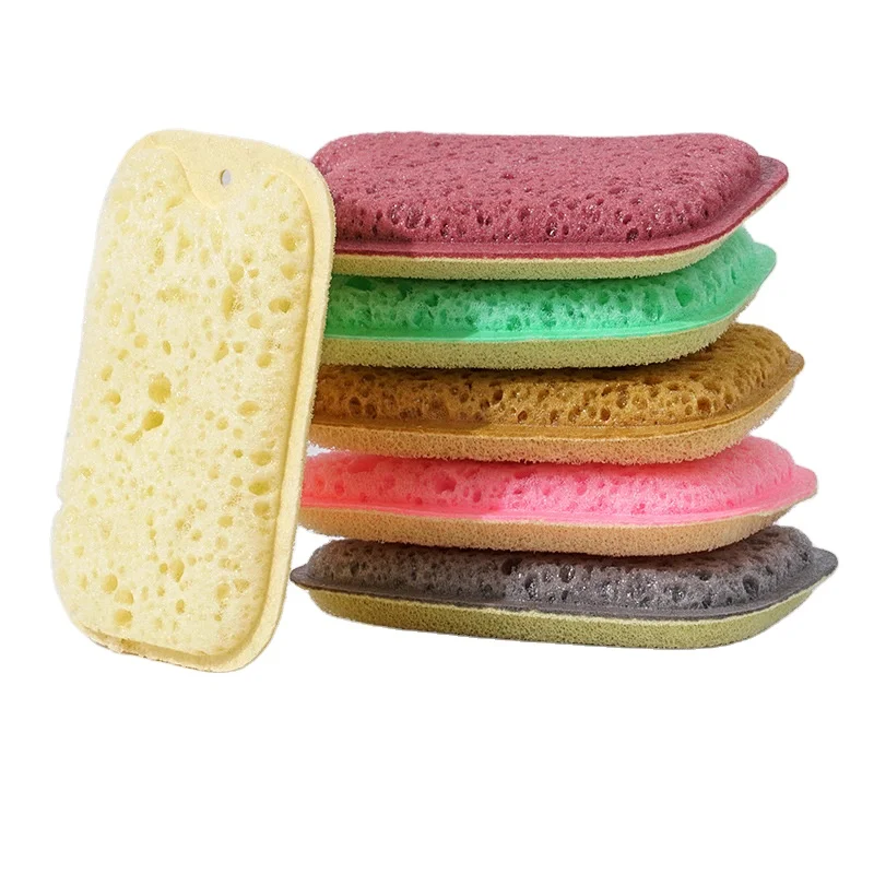Thickened dish washing sponge wipe household high-density  kitchen cleaning water-absorbent sponge Pepsi cloth dishcloths