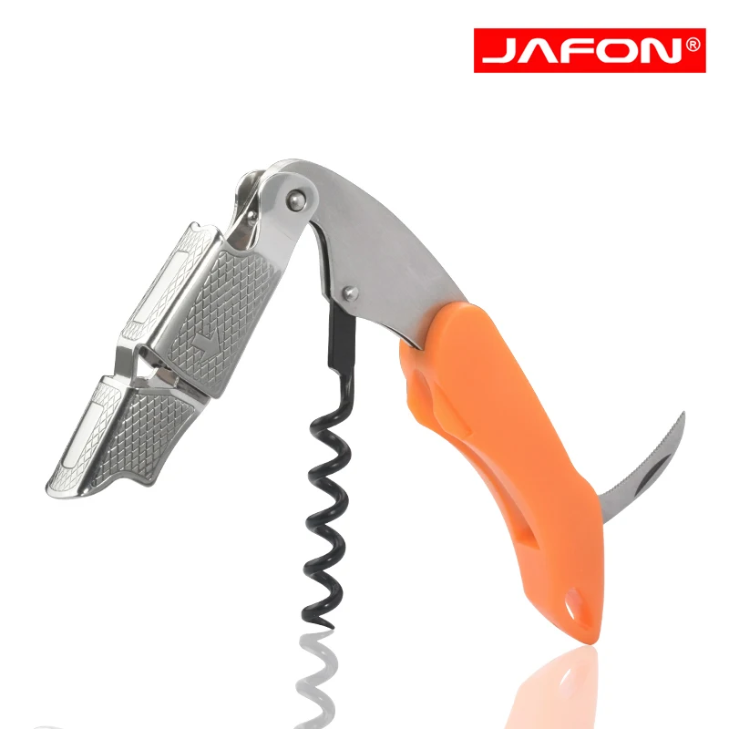 Wine Opener Custom Logo for Bar Kitchen Accessories Set Stainless Steel Wine Corkscrew