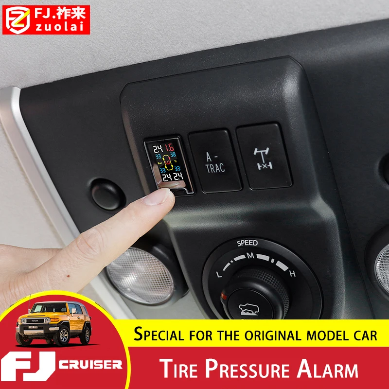 Tire Pressure Alarm Tire Pressure Sensor FJ Cruiser Tire Pressure Detection Display Monitor Systems  For Toyota FJ Cruiser