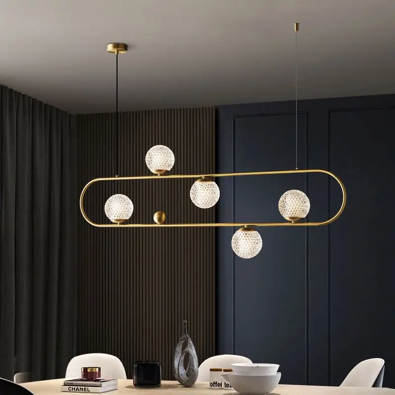 Kabo Lighting D1515 indoor ring pendant light 5 lights chandelier modern decorative pendant lamp for dining room