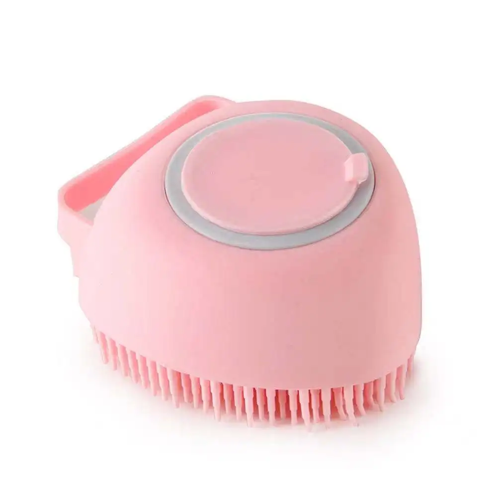 
Silica gel pet cleaning brush adult silicone bath brush 