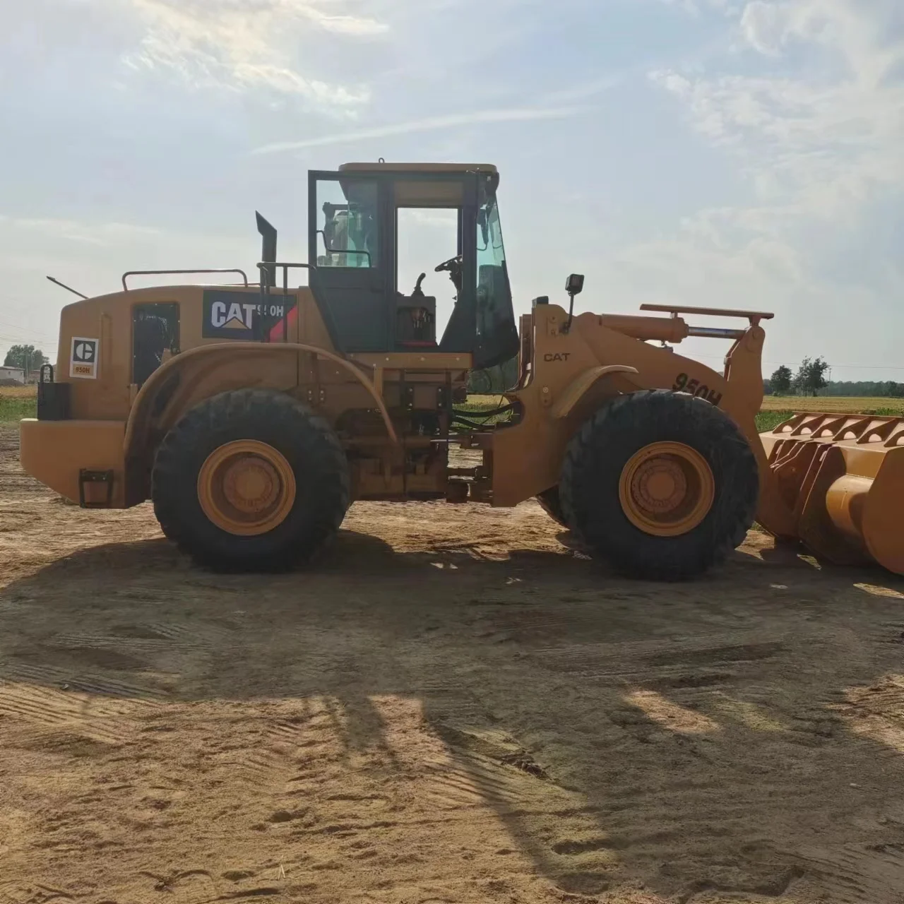 Used Caterpillar 950H Wheel Loader with Front Shovel Engine as Core Component Caterpillar Machinery