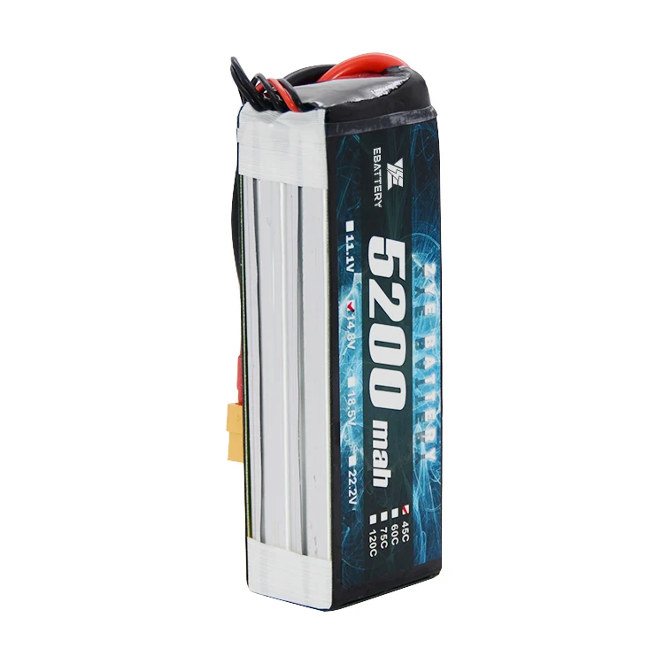 Ebattery ZYE 35c45c100c 5000 5200mah 11 1 v 3s4s6s 3 cell lipo battery pack rc car