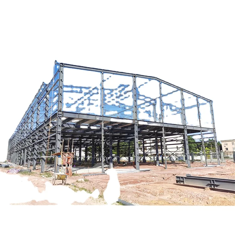 Сборная стальная конструкция заводское здание Склад стальных конструкций для