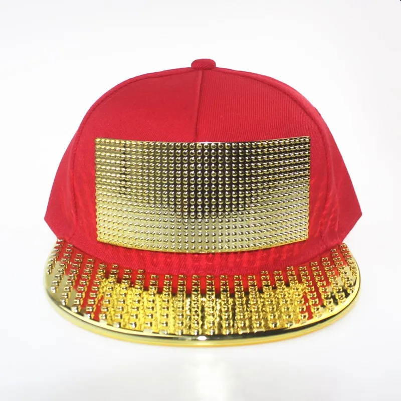 Custom personality puzzle DIY hats building bricks blocks snapback cap children adult hip hop baseball sports caps