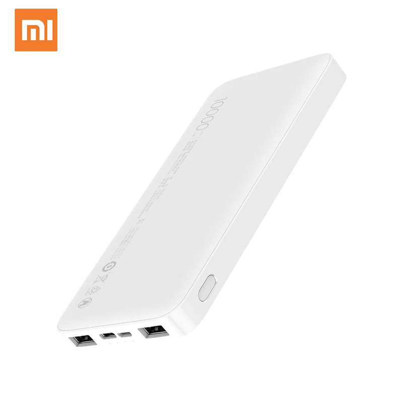 Xiaomi Redmi Power Bank 20000mah Universal Charger 2 USB Mini External Battery Fast Charging Original Portable Power Bank