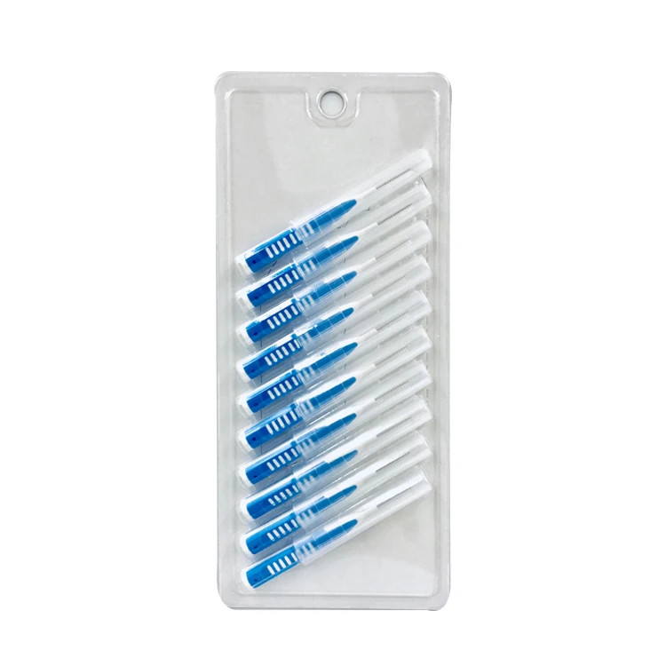 
Oral Care Factory Price with High Quality ISO 16409 Customizable Logo I Type Interdental Toothbrush Brush 