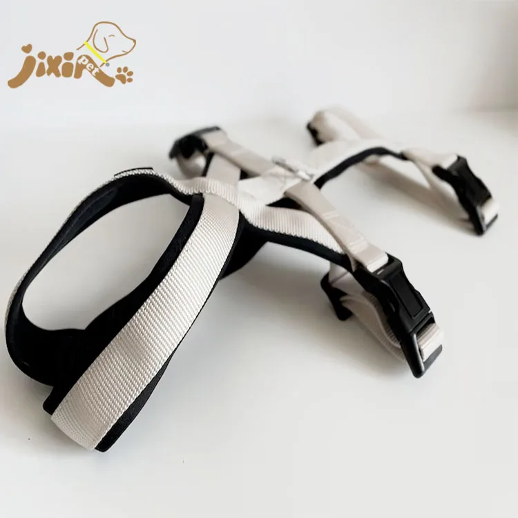 2024 Jixin Pet Nylon Belt Fleece Padding No Pull Custom Color Pet Dog Harness