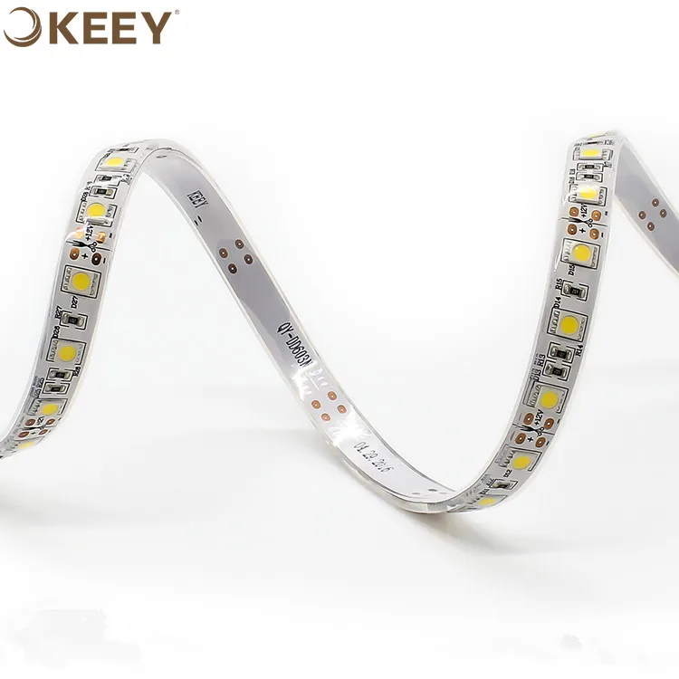 2020 high brightness keey waterproof 60w high quality soft led light strip flexible outdoor smart led light strip DD603