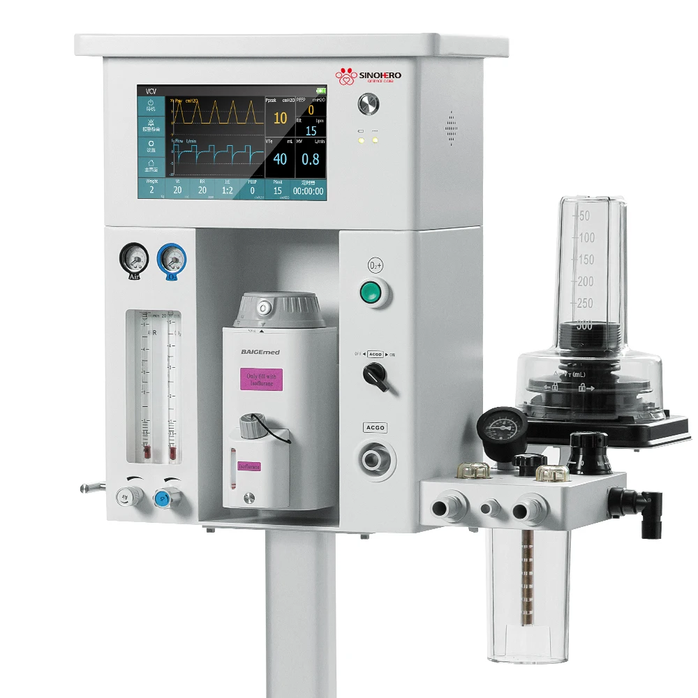 Высококачественная профессиональная ветеринарная портативная машина для анестезии с использованием животных