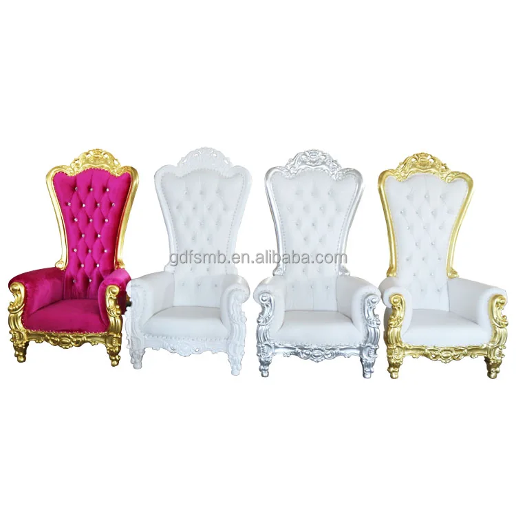 Royal Chairs Luxury Wedding King Throne King Throne Pedicure Chair Sofa