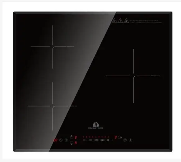 home appliances induction cooktop three hods burner induction cooker ceramic cooktops combi cooker with CB,CE