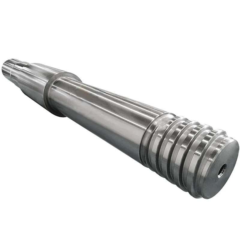 Luoyang Factory Customized Industrial Parts Non-standard Metal Big Gear Shaft