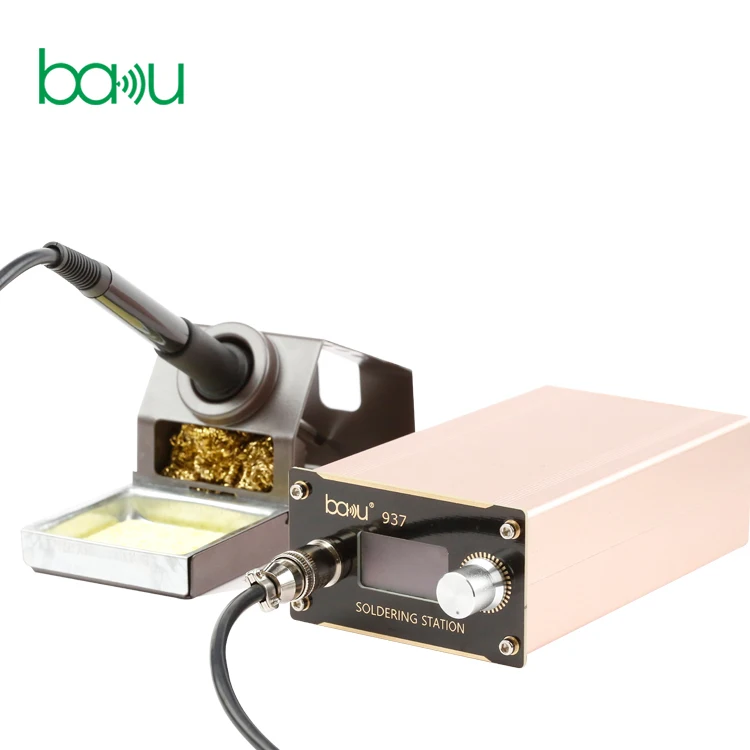 BAKU New Product mobile repair kit phone repair machines ba-937 micro mini smd hot air soldering and desoldering station iron