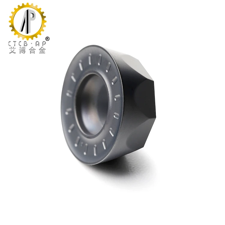 CNC Machining Carbide Milling Insert RPMT1204MO Face Milling Cutter